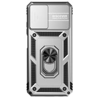 Estuche Gangxun Para Xiaomi Redmi Note 10 4G, Soporte Giratorio 360°, Estilo Mecánico Y Magnético