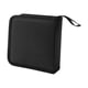 thumbnail image 5 of CD DVD Case De Transporte Compacto Soporte De Disco De Manga Portátil Para Viajar A Casa Negro, 5 of 5