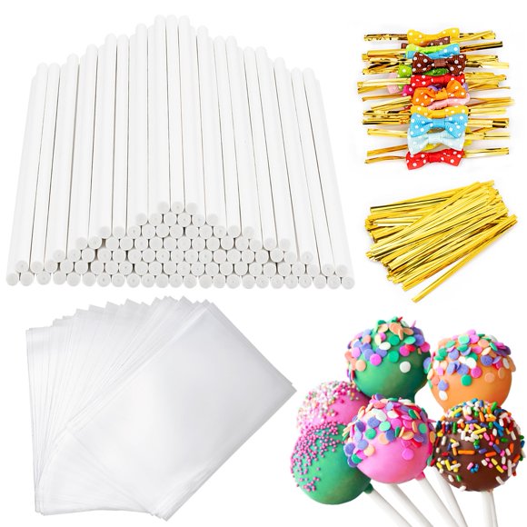 Kit de 320 piezas de palitos para cake pop SOTMALTK (15 cm)