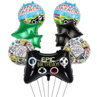 Kzxaxhiu - Set De Globos Para Videojuegos, Decoración De Fiesta De Cumpleaños Para Niños