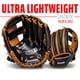 thumbnail image 4 of Guante de teeball Franklin Sports, ligero, color marrón y negro, derecho, 4 of 8