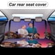 thumbnail image 5 of El Cuarto Verde de Julie-theme Car Rear Seat Covers Back Elastic Flexible Car Seat Covers Decorative Fits Most Cars 120x59x76cm, 5 of 6