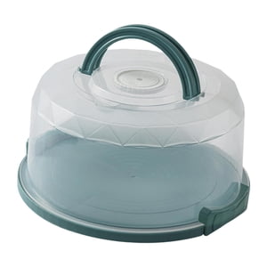 Bothyi - Porta Tartas A Prueba De Polvo Con Tapa Y Asa Para Postres, Verduras Y Cupcakes