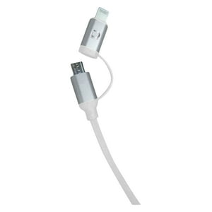 Cable Dual Micro Usb + I5 2A Blan 1M Datacom Pronobel