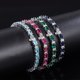thumbnail image 2 of Pulsera de Tenis de Plata Esterlina 925 con Forma Ovalada para Mujer 3.5 X 5.5MM CZ Pulseras de Compromiso y Boda para Cumpleaños Día de la Madre Joyería Diaria 6-7 Inch, 2 of 5