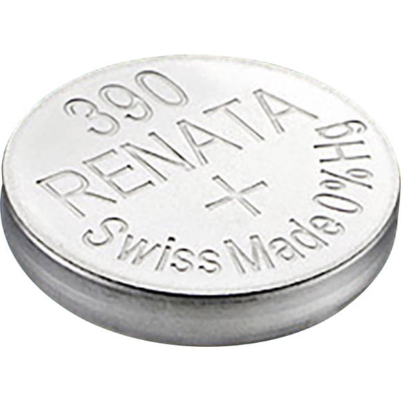 Batería tipo botón Renata 390 de óxido de plata, 1,55 V, 11,6 mm x 3,1 mm