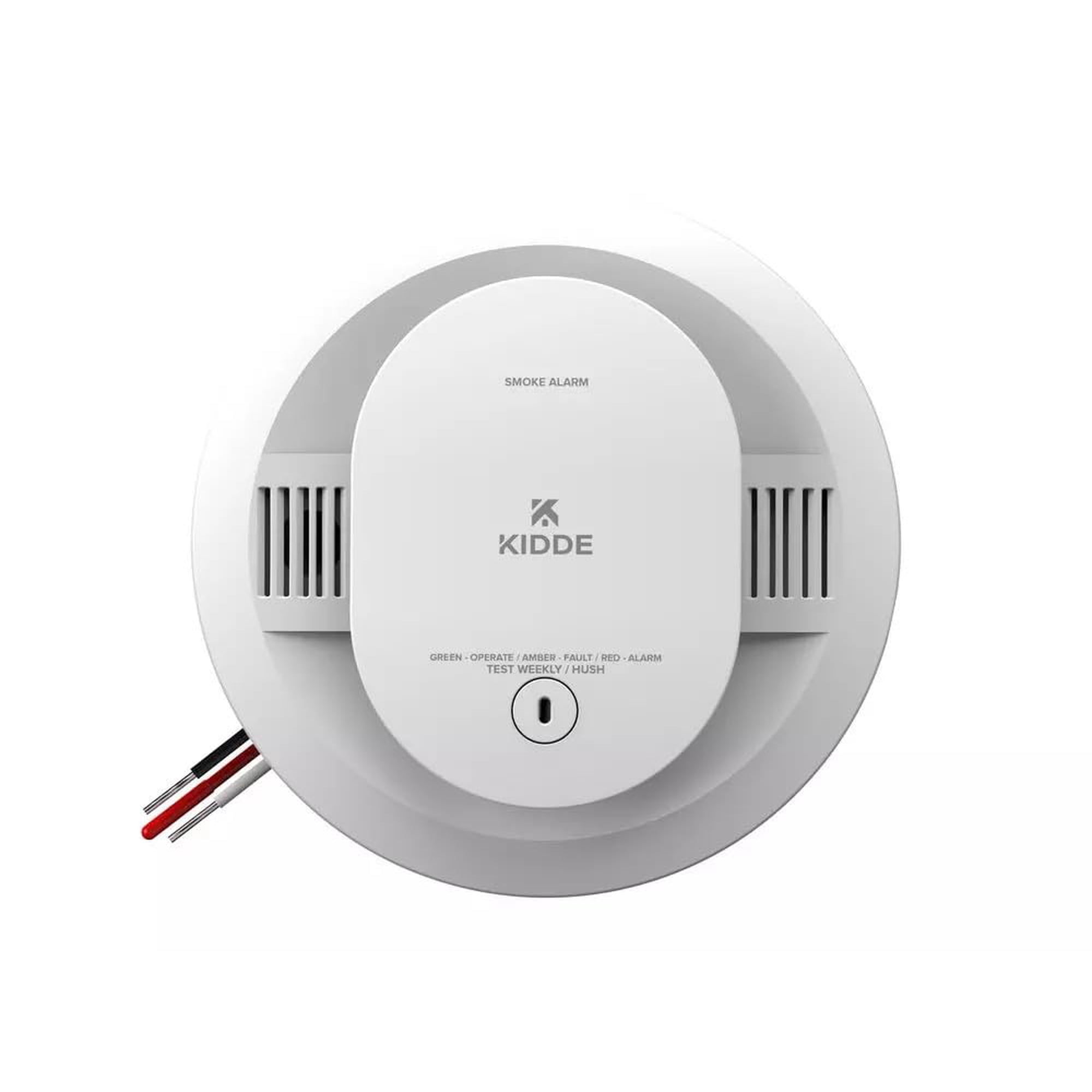 Detector De Humo Kidde Smacfex Cableado De 120 V Con Batería De Respaldo