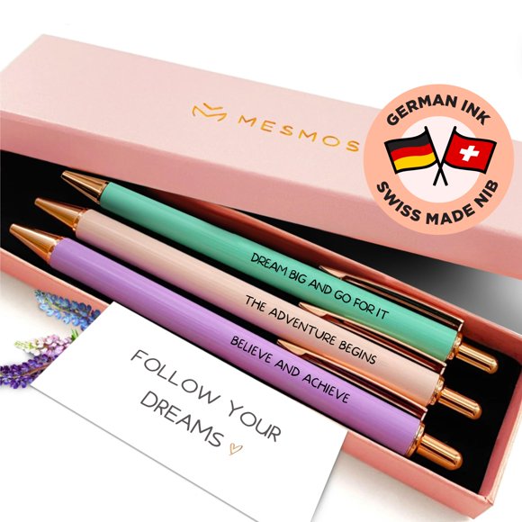 Juego de bolígrafos MESMOS, regalo de graduación para mujeres de la promoción 2025 x3
