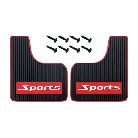 Guardabarros De Coche Guardabarros Guardabarros Guardabarros Con Tornillos Para Camioneta Camioneta 2 Piezas