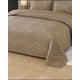 thumbnail image 1 of Cubrecama Quilt Moderno de verano Diseño Chevron king-super king, 1 of 4