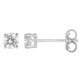thumbnail image 2 of Aros Unique Moments 0.5ct Diamante Sintético Oro Blanco 10k, 2 of 3