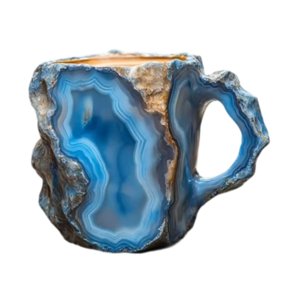 Bothyi - Taza De Café Accesorios Para La Ceremonia Del Té Regalos Festivos Interiores Y Exteriores Hecho A Mano Azul