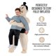 thumbnail image 2 of Disfraz inflable Morph Disfraces de luchador de sumo para niños, 2 of 6
