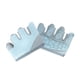 thumbnail image 4 of 2 Uds Guantes De Entrenamiento De Medio Dedo Para Mujer, Protector De Manos Para Levantamiento De Pesas Para Ejercicio M, 4 of 5