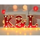 thumbnail image 3 of Letras LED Marquee Maimeili 27 unidades 15 a 16 cm Rojo, 3 of 3