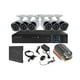 thumbnail image 1 of Kit 6 Cámaras Seguridad Exterior con Disco Duro E60LDD, 1 of 3
