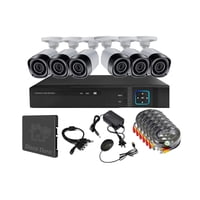 Vipa - Kit 6 Cámaras Seguridad Exterior Con Disco Duro E60Ldd