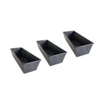 Genérico - Pack X3 Molde Pan Molde Para Pan De Molde Rectangular 35Cm