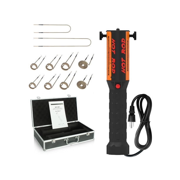 Calentador de inducción con extracción de pernos solares, 1100 W, 110 V, con 10 bobinas