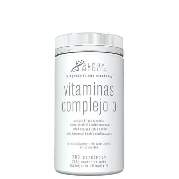 VITAMINAS COMPLEJO B 200GR - ALPHA MEDICA