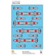 thumbnail image 4 of Blancos de papel GunFun 23 x 35 cm, paquete de 9, juegos surtidos, 4 of 8