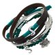 thumbnail image 1 of Set de regalo de pulsera Bioworld Harry Potter Slytherin, paquete de 4, 1 of 4
