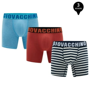 Giovacchino - Pack De 3 Boxer Medio Algodon Hombre