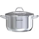 thumbnail image 1 of Stock Pot Sunhouse de acero inoxidable de 7 litros con tapa visible de inducción, 1 of 8