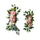 thumbnail image 4 of 2 Guirnaldas Florales Artificiales Para Decoración De Bodas, Coches, Recepción, Rosa Y Blanco., 4 of 5