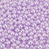 Perlas Falsas Uxcell 900 Piezas 3-8Mm Púrpura Claro