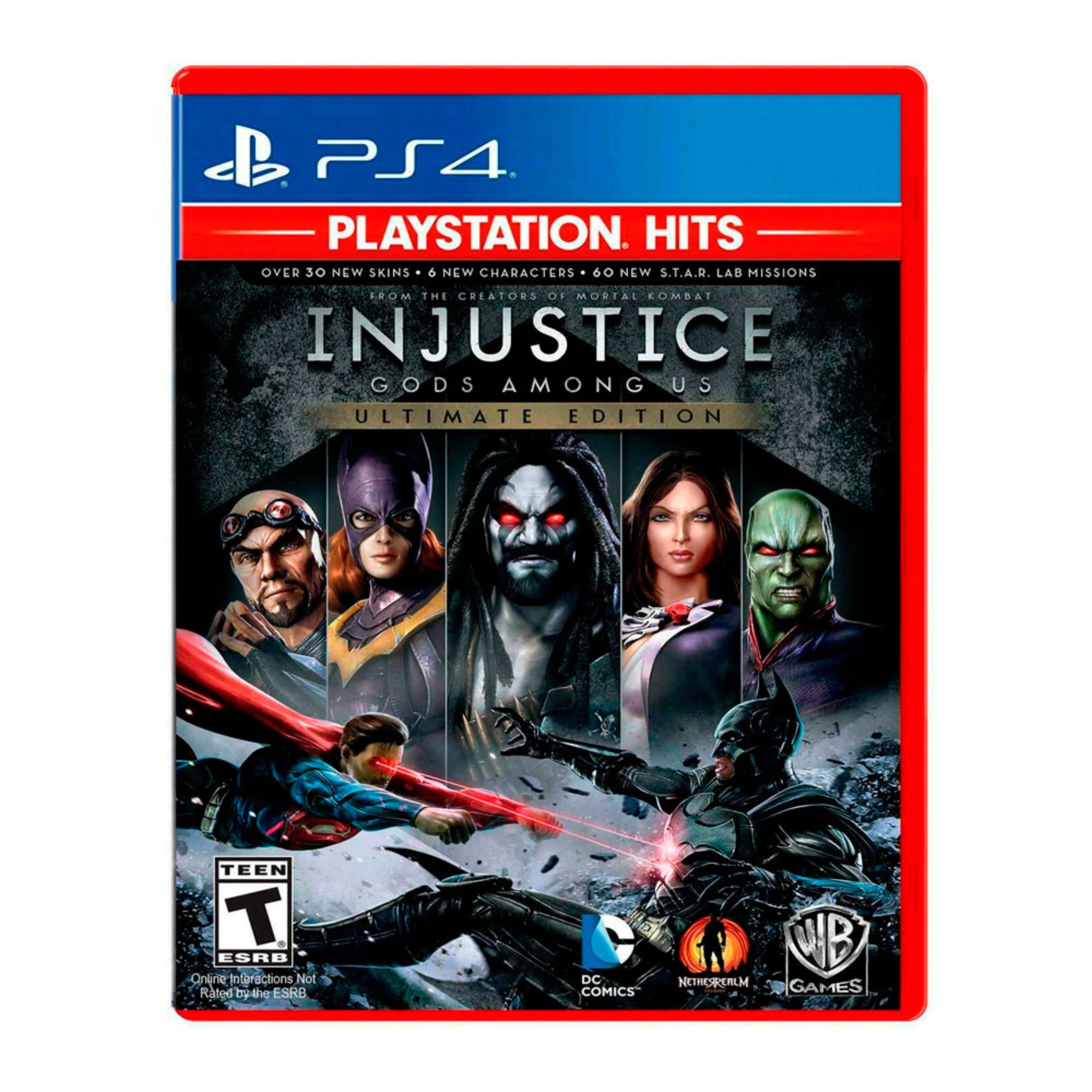 Warner Bross - Videojuego Injustice Gods Among Us Ue Pshits Ps4