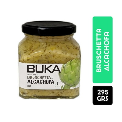 Salsa Dip Bruschetta De Alcachofa Frasco 295 G Buka