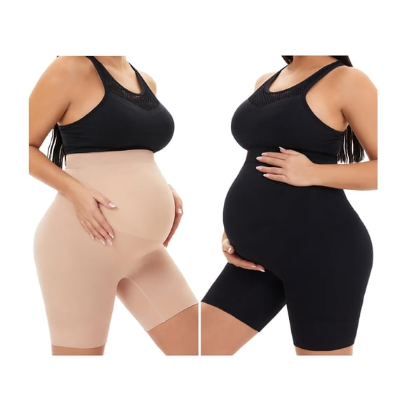 Faja moldeadora KUNINDOME para maternidad, talla mediana, colores piel y negro