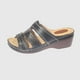 thumbnail image 2 of Sandalia Confort Negro Modelo Italiano, 2 of 4