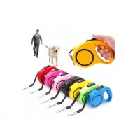 Genérico - Correa Retráctil 5 Metros Para Mascotas - Azul