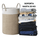 thumbnail image 3 of Canasto Organizador de Cuerda Algodón con Asas – Multiuso para Ropa, Juguetes y Decoración, 3 of 8