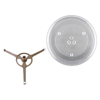 Bothyi - Bandeja Para Hornos Microondas Con Soporte, Práctica Para Restaurantes Domésticos, Cadenas Rápidas