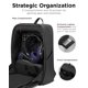thumbnail image 3 of Mochila Lenovo Legion GB800 de 21 L resistente al agua, gris, 3 of 8