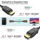 thumbnail image 3 of Cable BENFEI DisplayPort a DisplayPort 4,5 m 4K @60Hz negro, 3 of 8