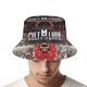 thumbnail image 4 of Culto del Cordero Sombrero bucket para adultos, gorra de protección solar, sombrero de pescador plegable para viajes al aire libre, pesca y actividades de verano, 4 of 6