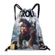 thumbnail image 1 of Troll y Yo Mochila de Cuerdas para Deportes y Gimnasio, Bolsa de Cuerdas Resistente al Agua, Bolsa Cinch, 30×40cm, 1 of 6