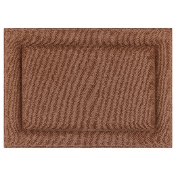 REGALWOVEN Alfombra de Baño de Lujo Ultra Suave y Peluda, Súper Absorbente y Antideslizante, Lavable a Máquina, Rosa Oscuro 24" x 17"