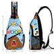 thumbnail image 2 of Hey Duggee Riñonera Bandolera con Estampado Integral para Hombres y Mujeres, Bolso Cruzado Gráfico de Tendencia, Mochila de Hombro Streetwear para Ciclismo y Deportes, Riñonera Versátil Casual, 2 of 6