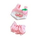 thumbnail image 2 of Conjunto De 2 Piezas De Chaleco De Peluche Para Muñeca, Decoración Práctica, Lindo Disfraz Para Muñeca Niña, Color Rosa, 2 of 3