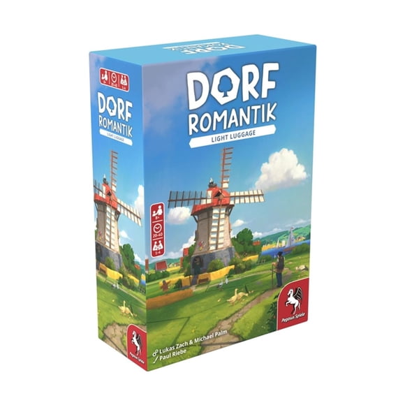 Juego de mesa Pegasus Spiele Dorfromantik: equipaje ligero