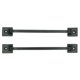 thumbnail image 4 of Manijas para gabinete CRAFTSMAN ROAD de hierro fundido negro, juego de 23 cm, 4 of 9