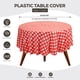 thumbnail image 2 of Utopia Kitchen Manteles Plásticos Redondos Impermeables Paquete de 12 de 213 cm, 2 of 9
