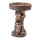 thumbnail image 4 of Estatuilla De Animales De Resina, Estacas De Jardín, Decoración De Césped, Ba?o De Pájaros, Esculturas Duraderas, Mapache, 4 of 5
