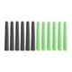 thumbnail image 2 of 12 Fundas Protectoras De Espuma Para Postes De Trampolín, Para Barandilla De Cama De Salto (6 Unidades, Verde Y 6 Unidades, Negro), 2 of 5