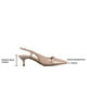 thumbnail image 4 of Zapatos Talón Abierto Formal En Punta Mujer Weide QIU356B, 4 of 6